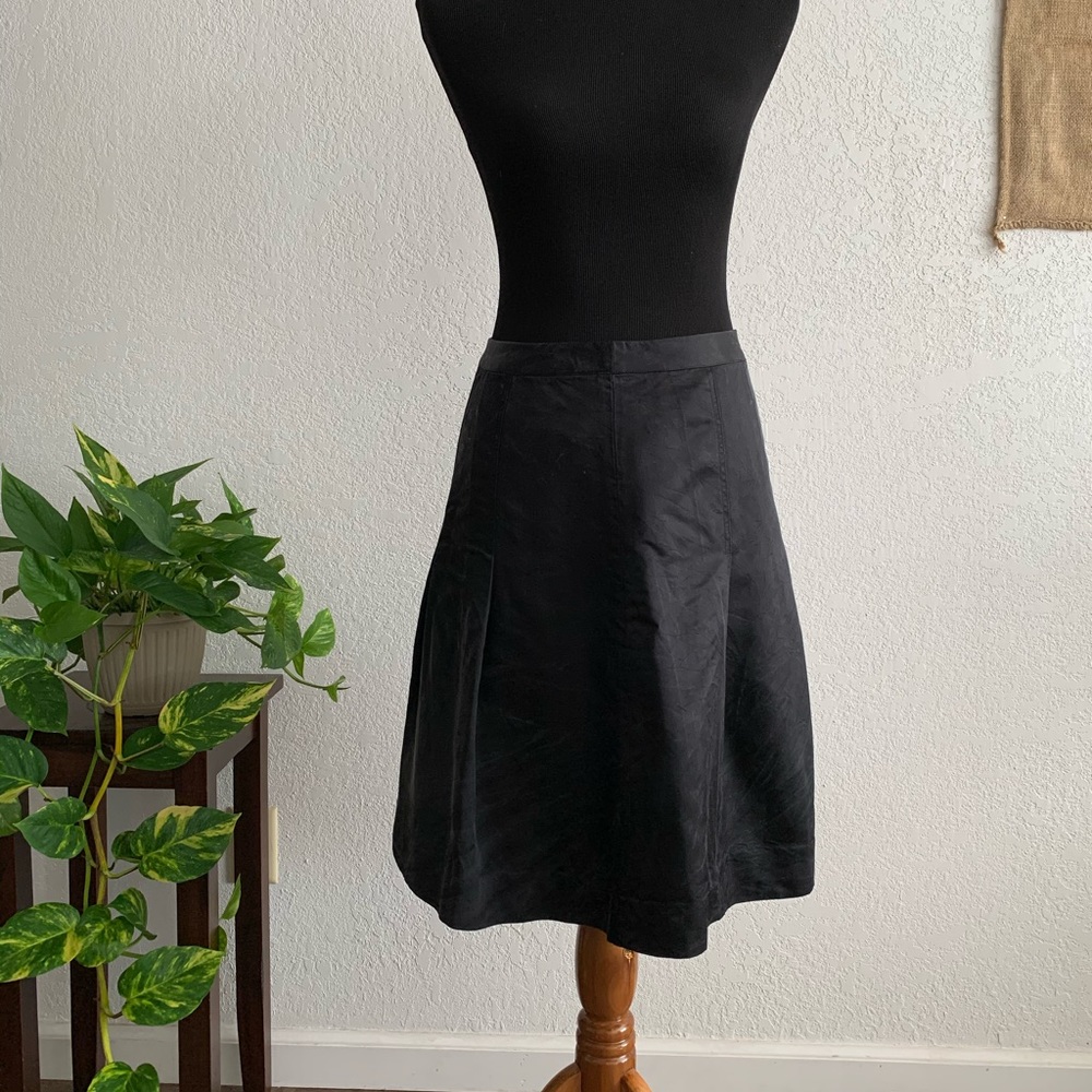 Black Silk Skirt